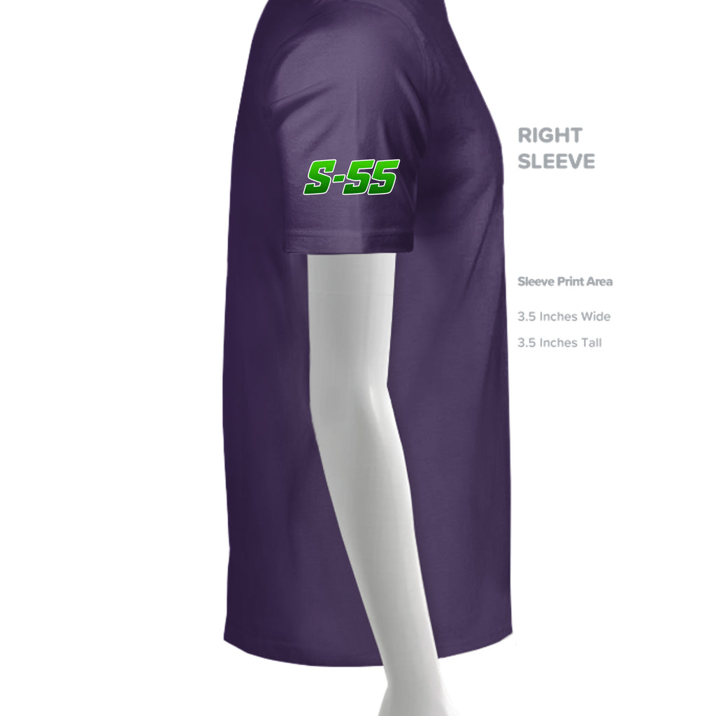 Fan Dark Purple - G640 - SLEEVE_RIGHT