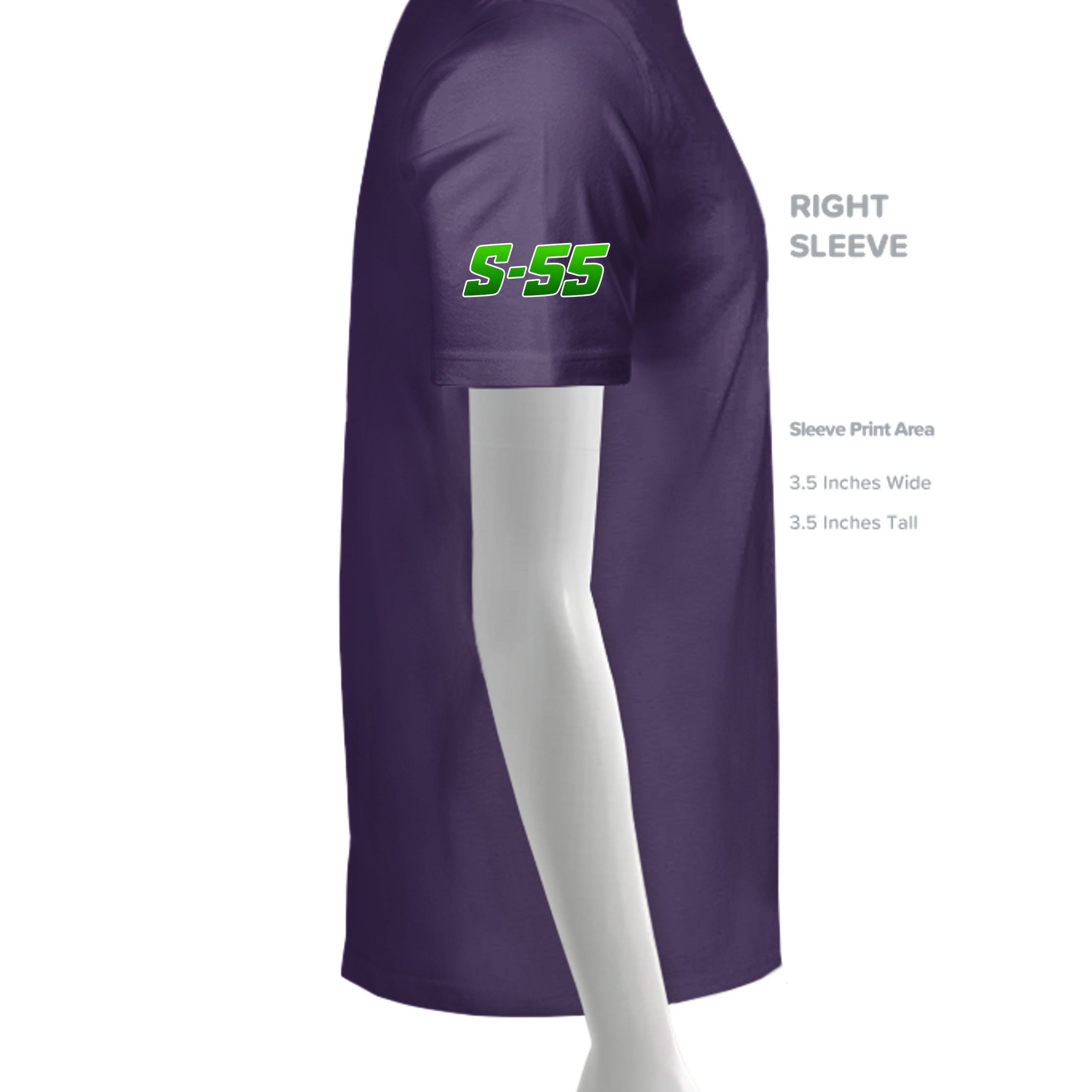 Fan Dark Purple - G640 - SLEEVE_RIGHT