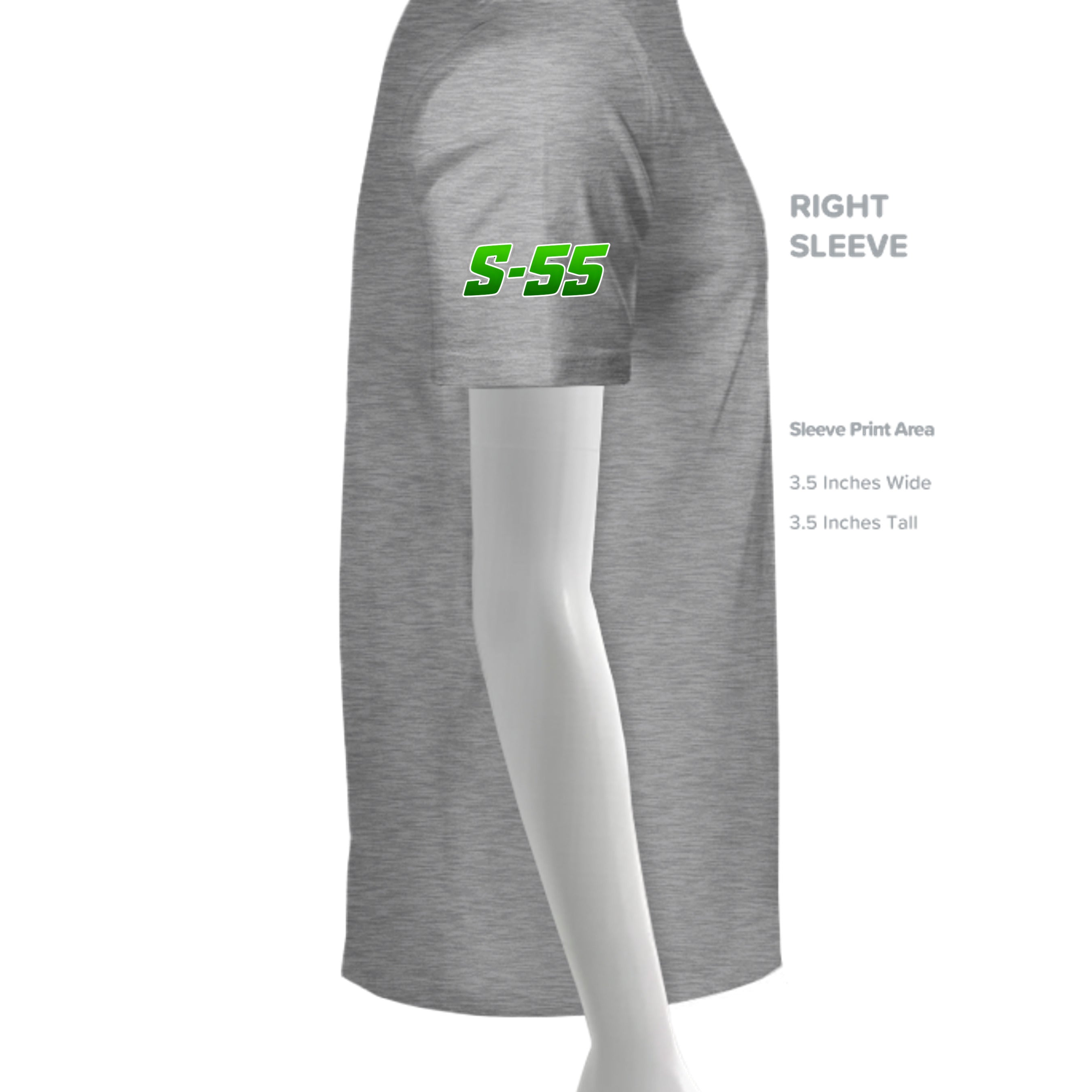 SPORT GREY - G640 - SLEEVE_RIGHT