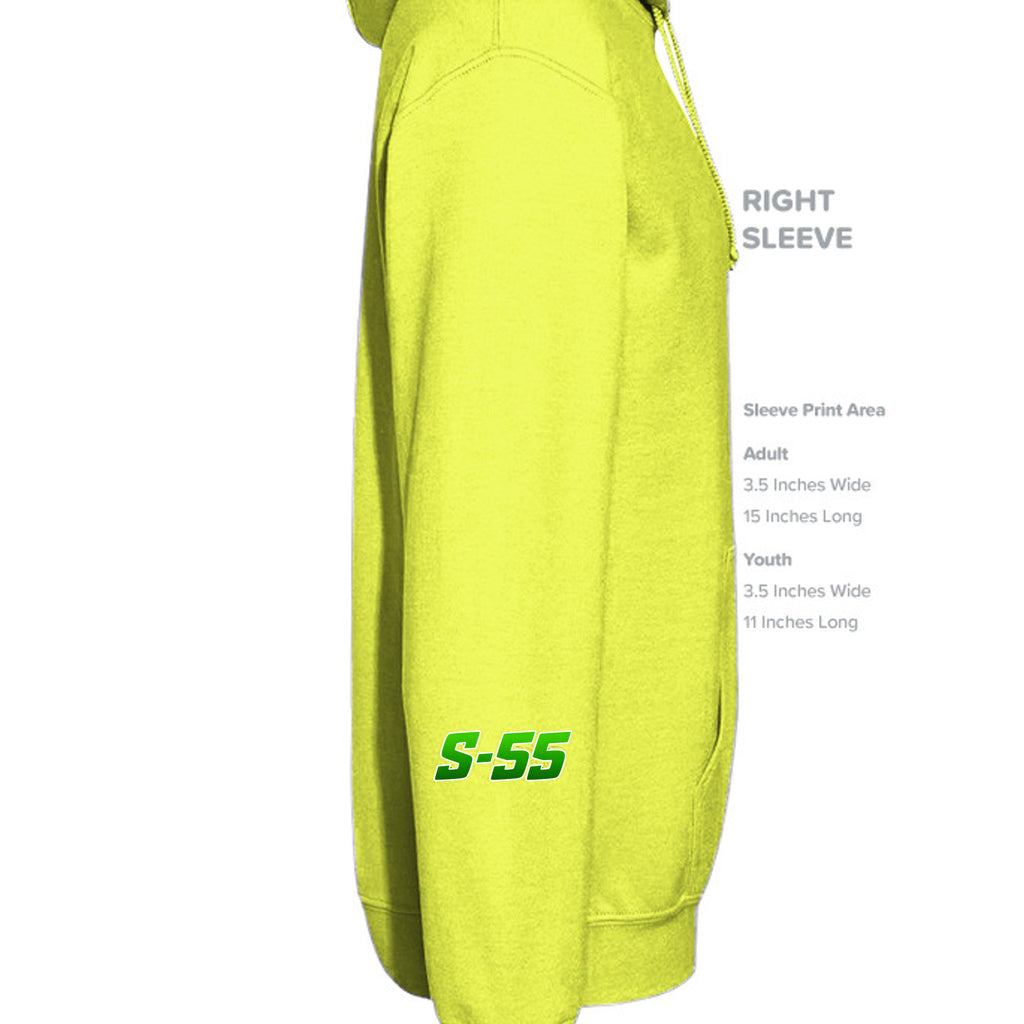 SAFETY GREEN - G185 - SLEEVE_RIGHT