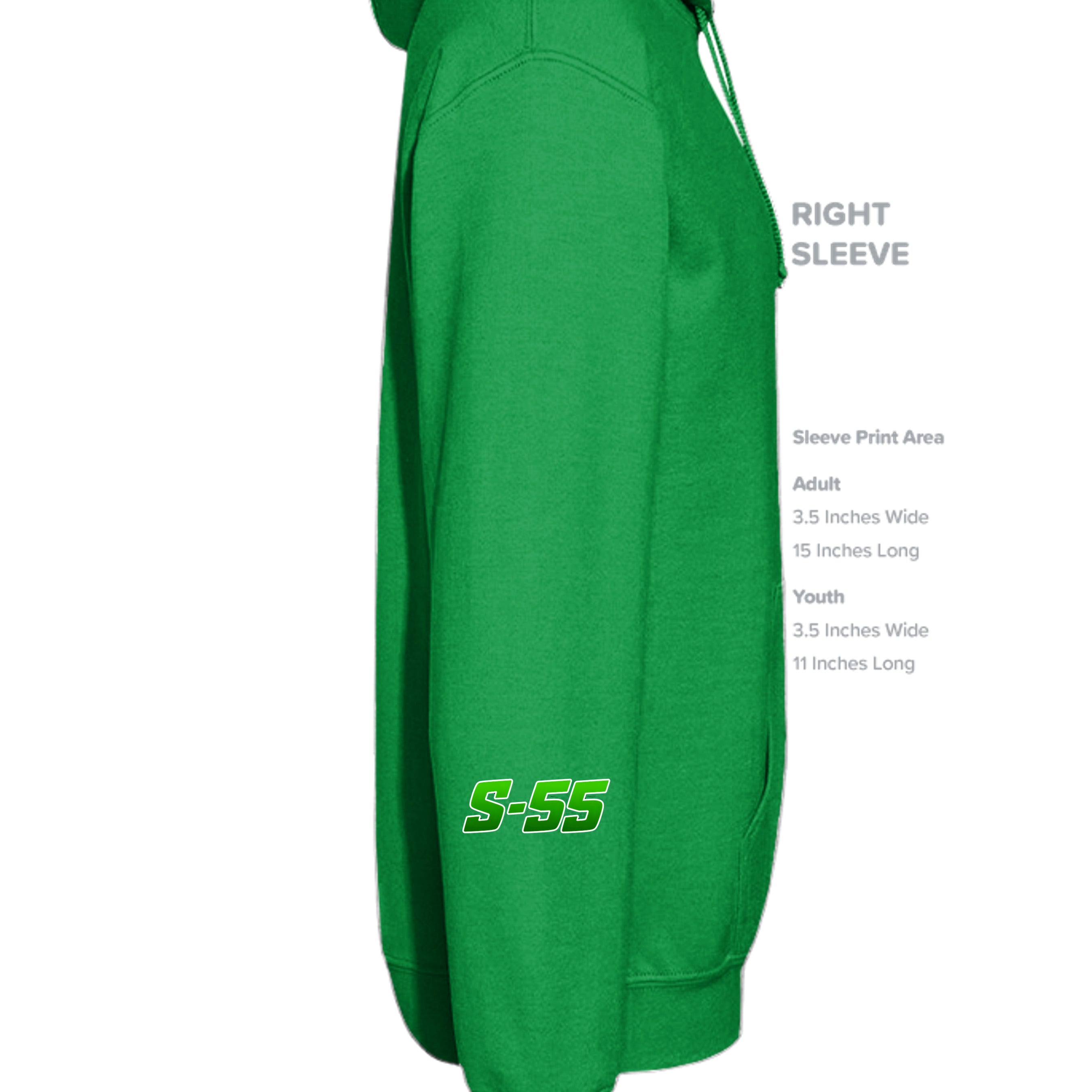 IRISH GREEN - G185 - SLEEVE_RIGHT