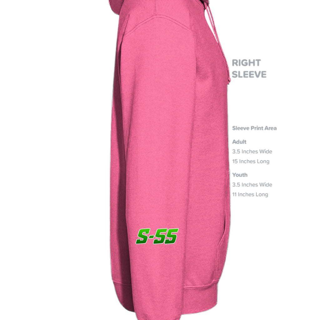 SAFETY PINK - G185 - SLEEVE_RIGHT