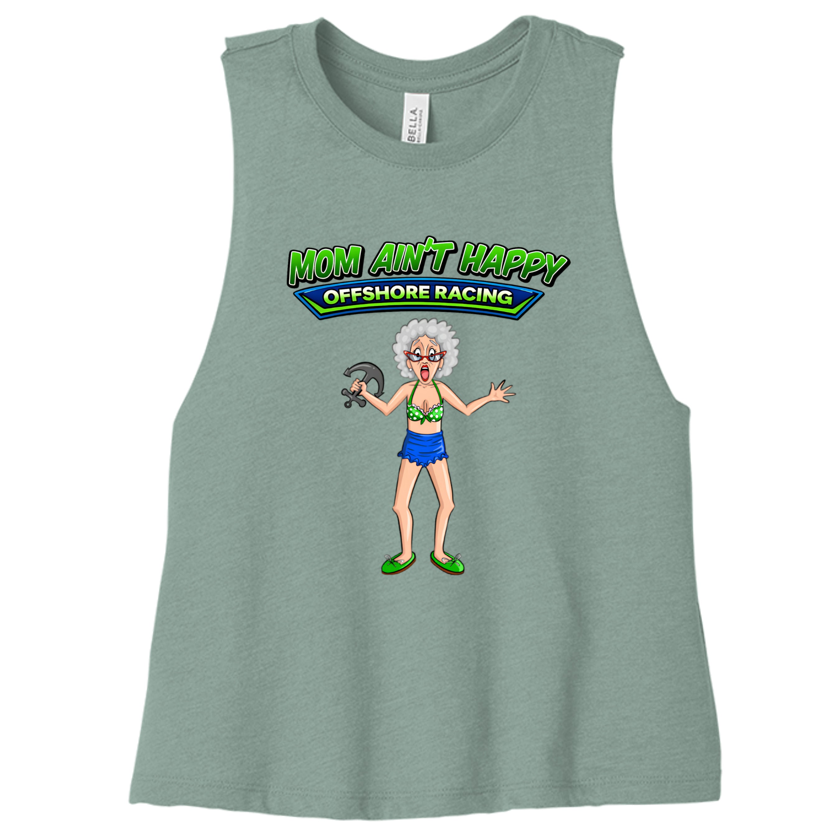 Heather Dusty Blue - 6682 - FRONT