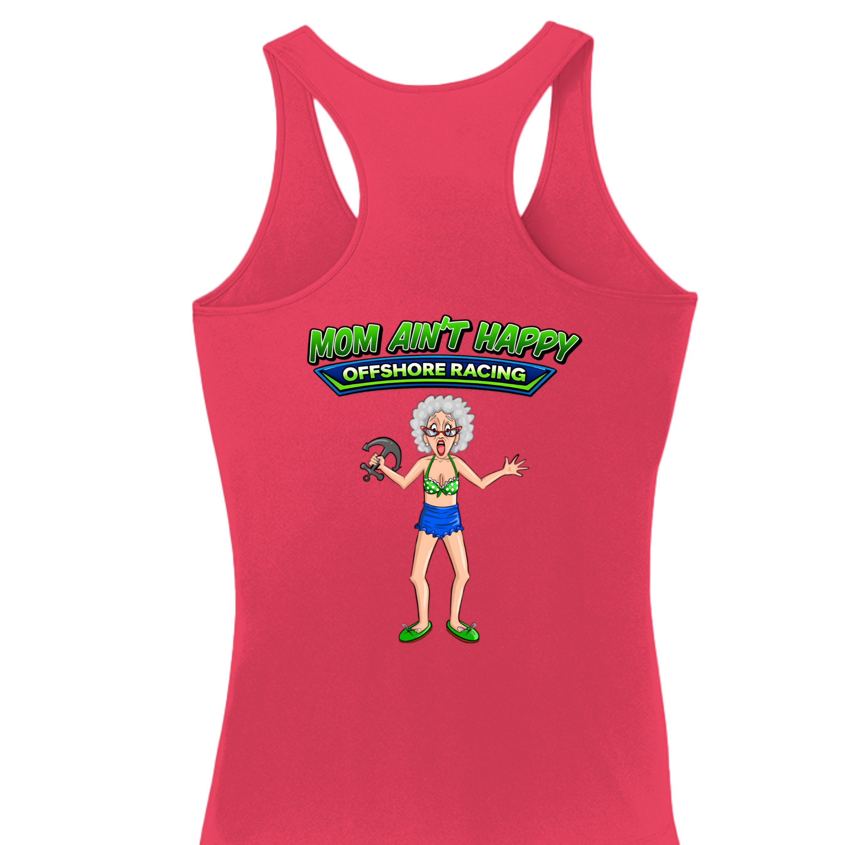 Hot Coral - LST356 - BACK