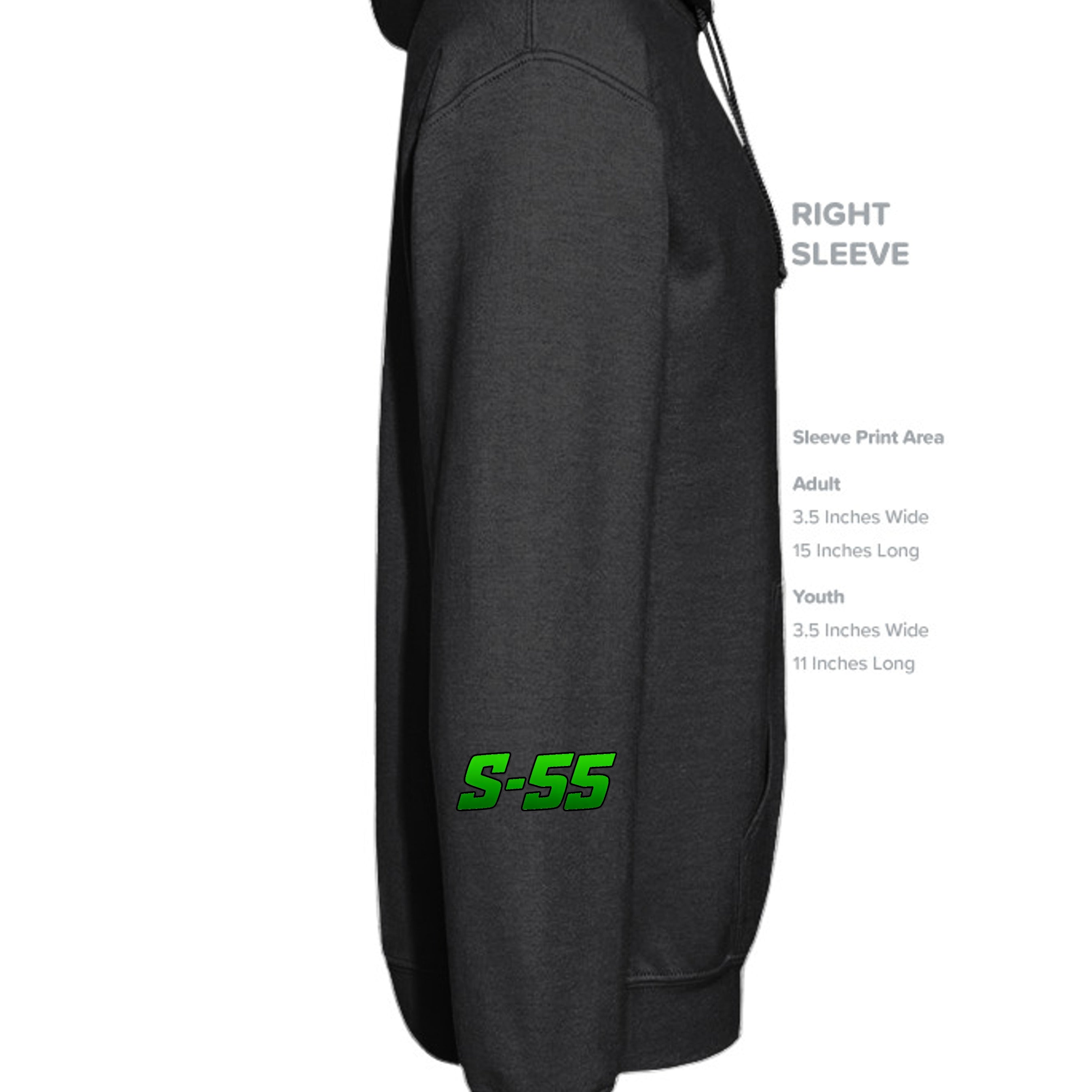 BLACK - B7502 - SLEEVE_RIGHT