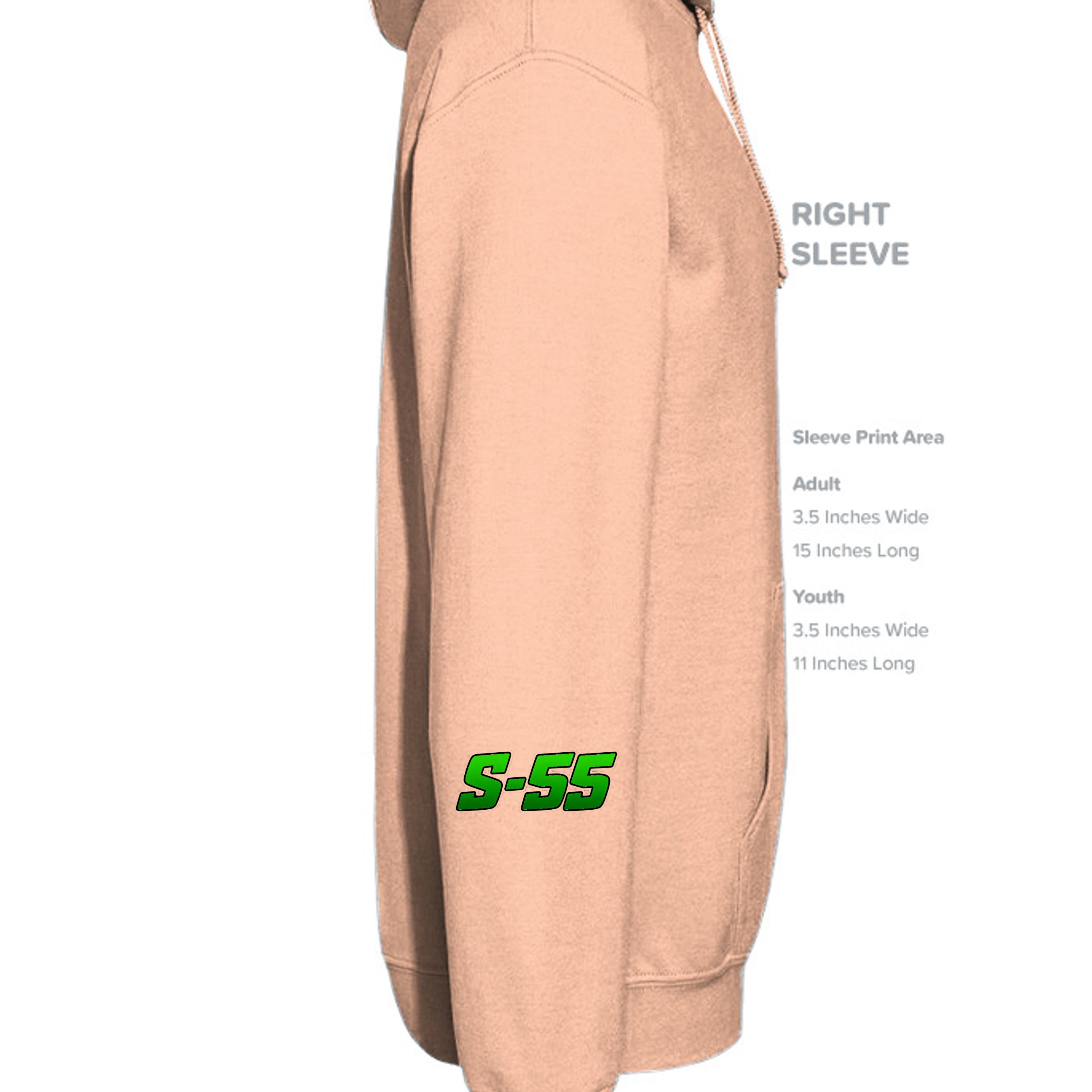 PEACH - B7502 - SLEEVE_RIGHT