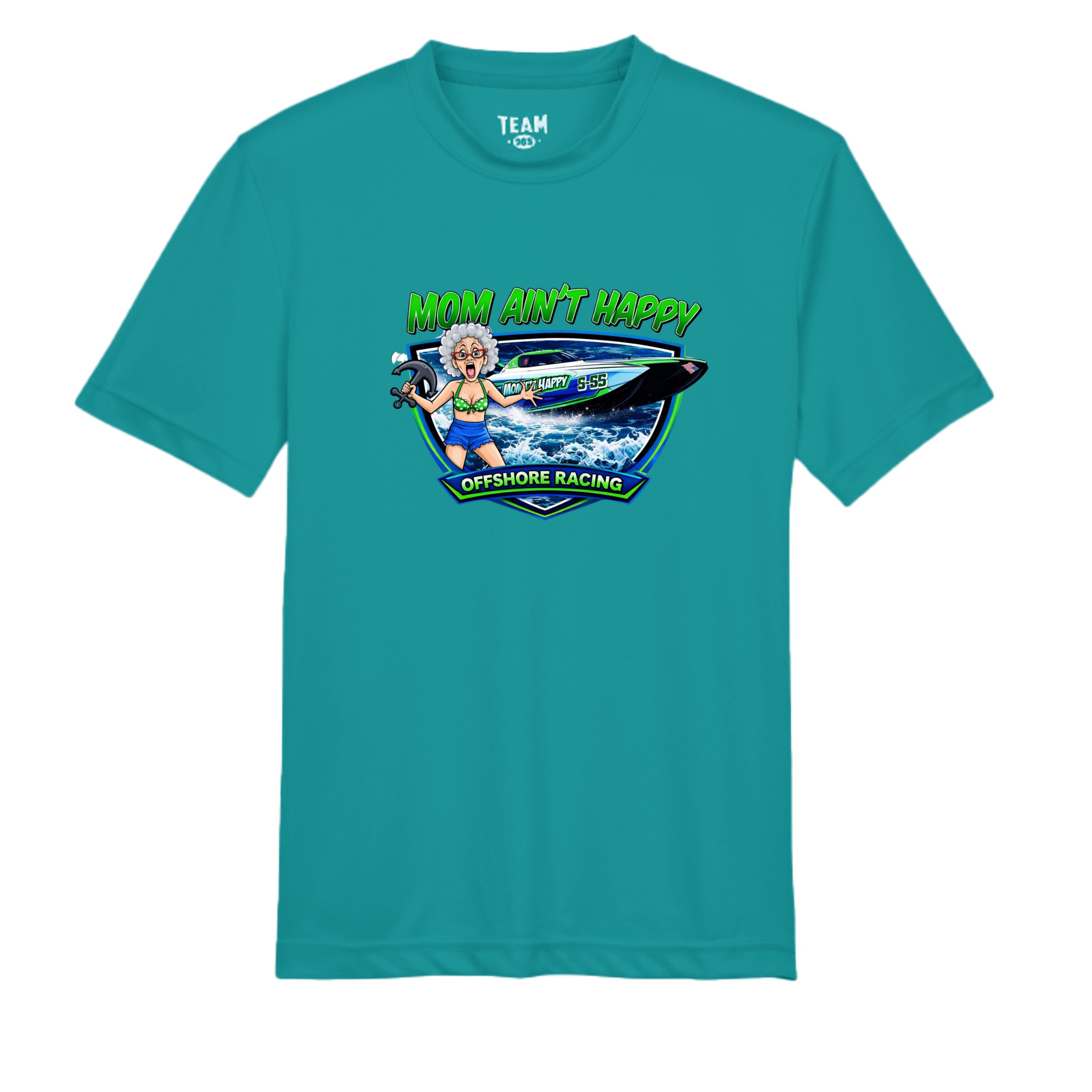 Clear Teal - TT11Y - FRONT