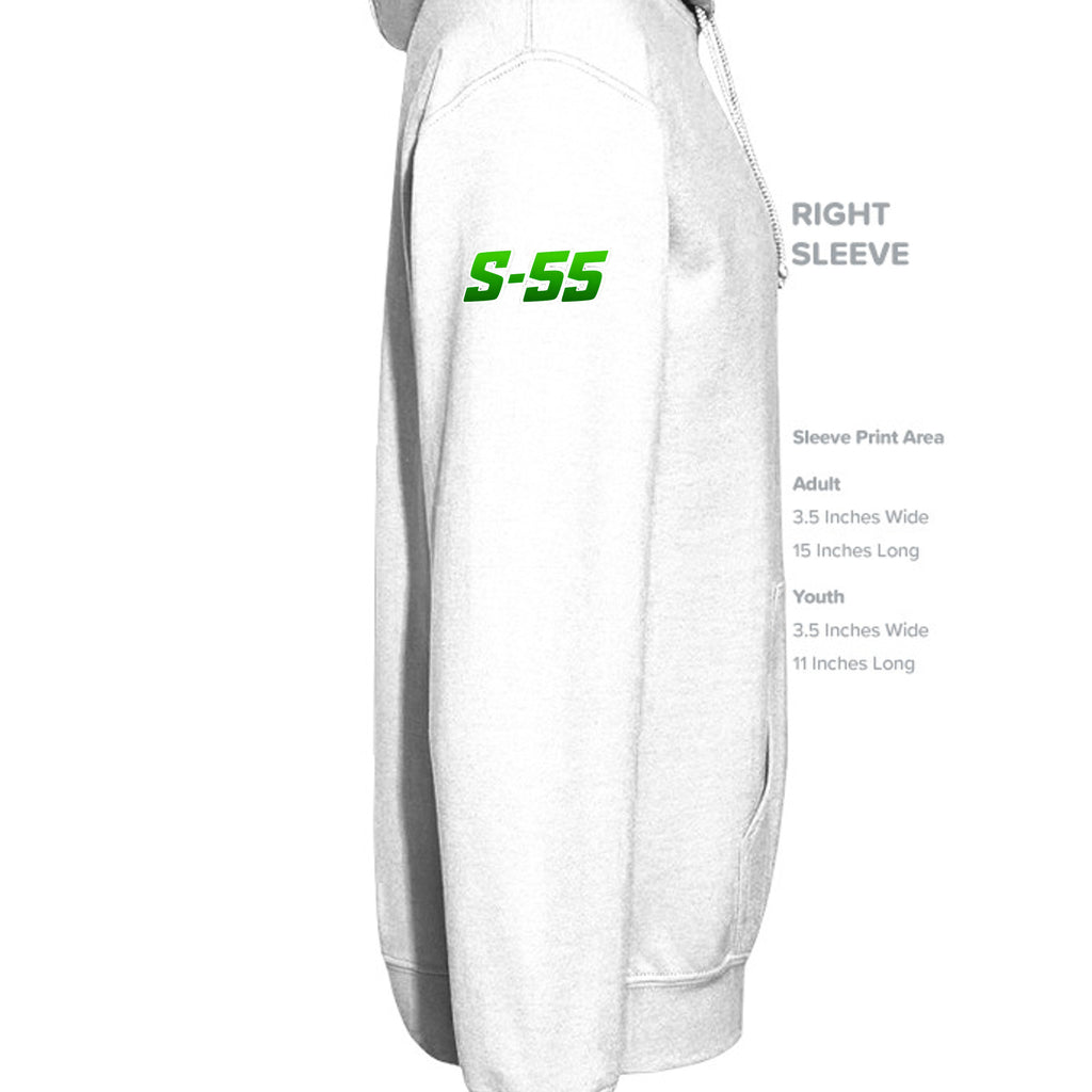 WHITE - G185 - SLEEVE_RIGHT