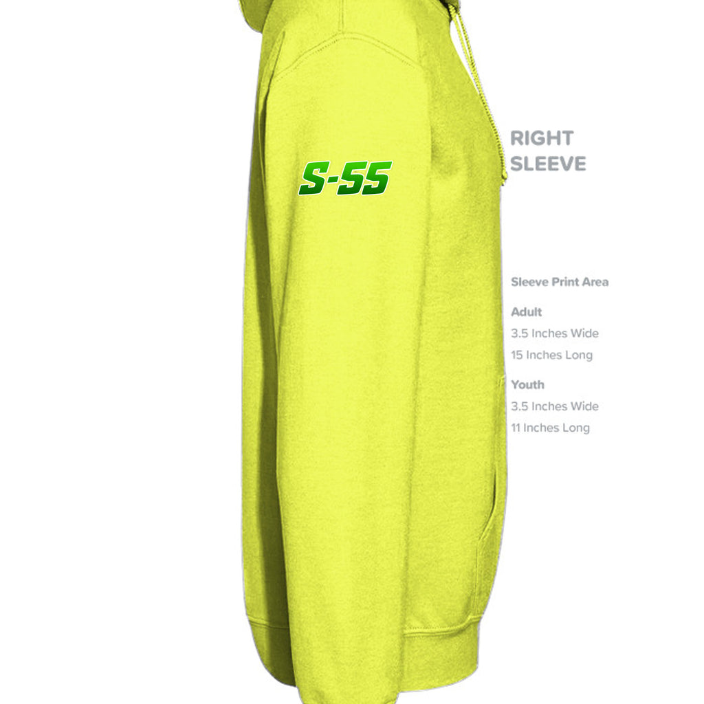 SAFETY GREEN - G185 - SLEEVE_RIGHT