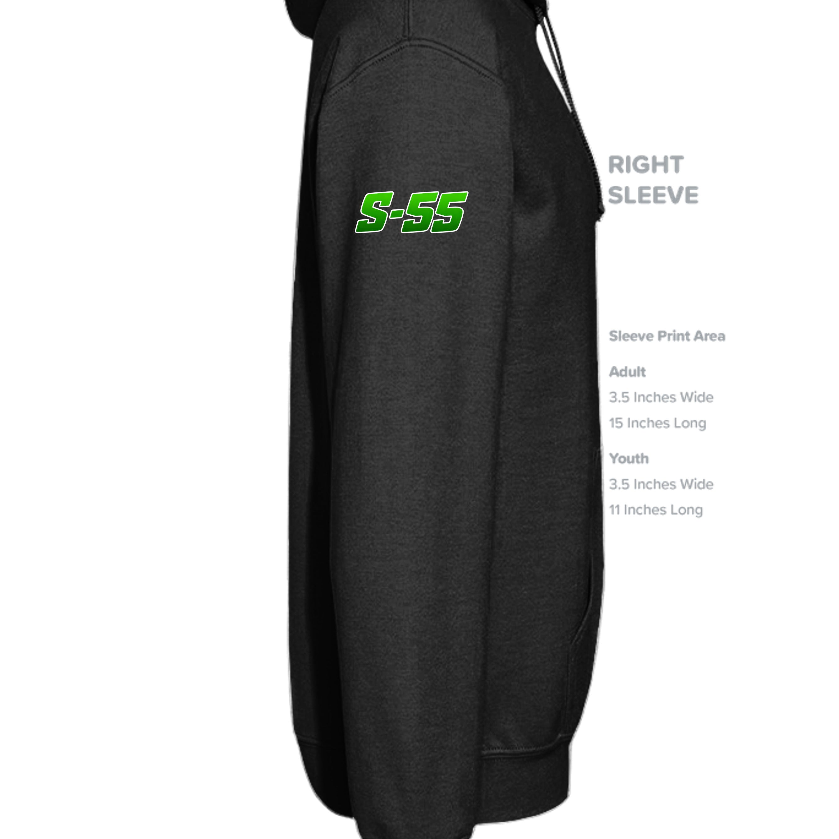 BLACK - G185 - SLEEVE_RIGHT