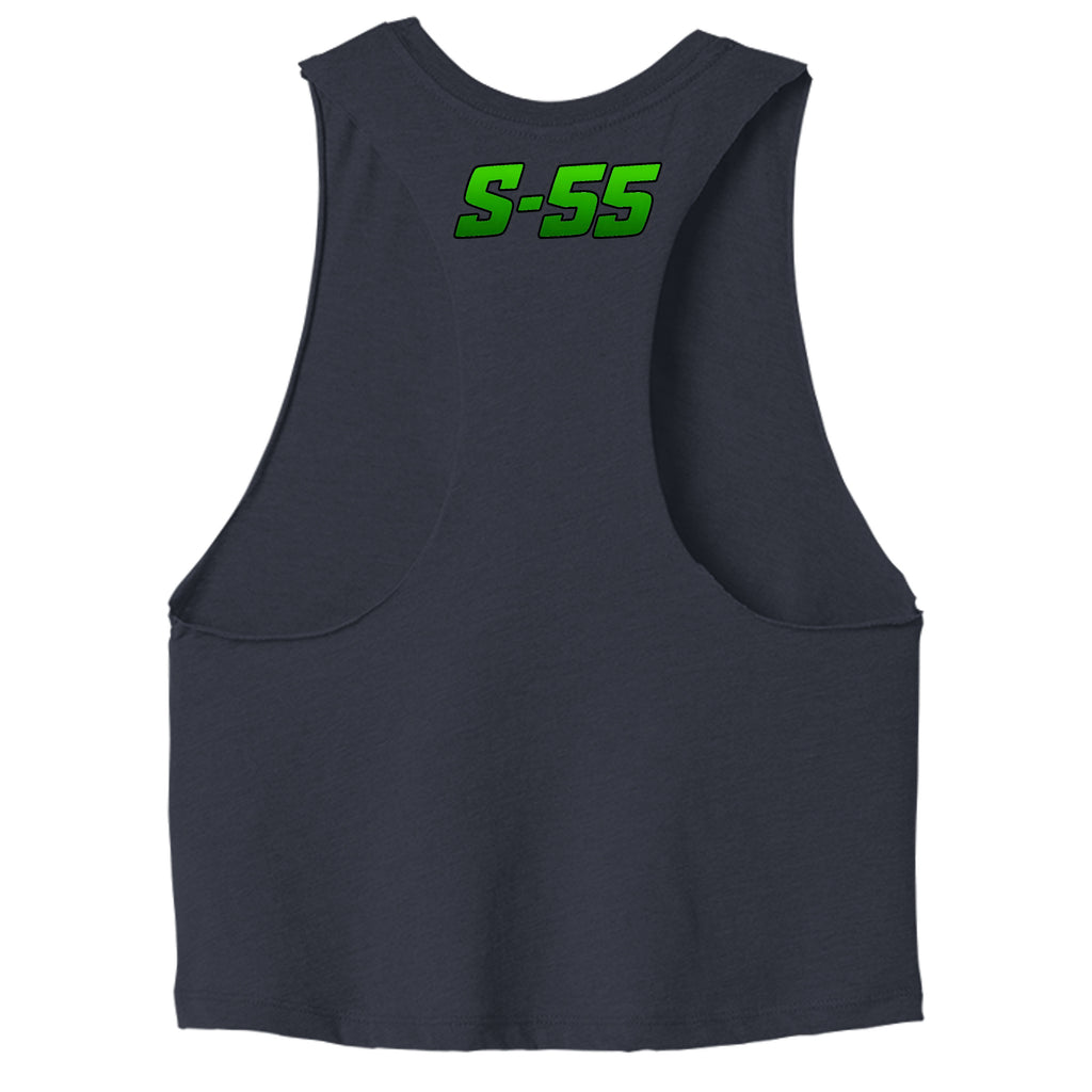 HEATHER NAVY - 6682 - BACK