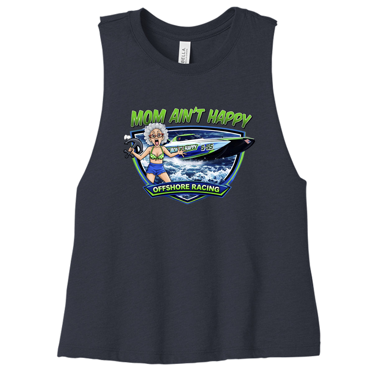HEATHER NAVY - 6682 - FRONT