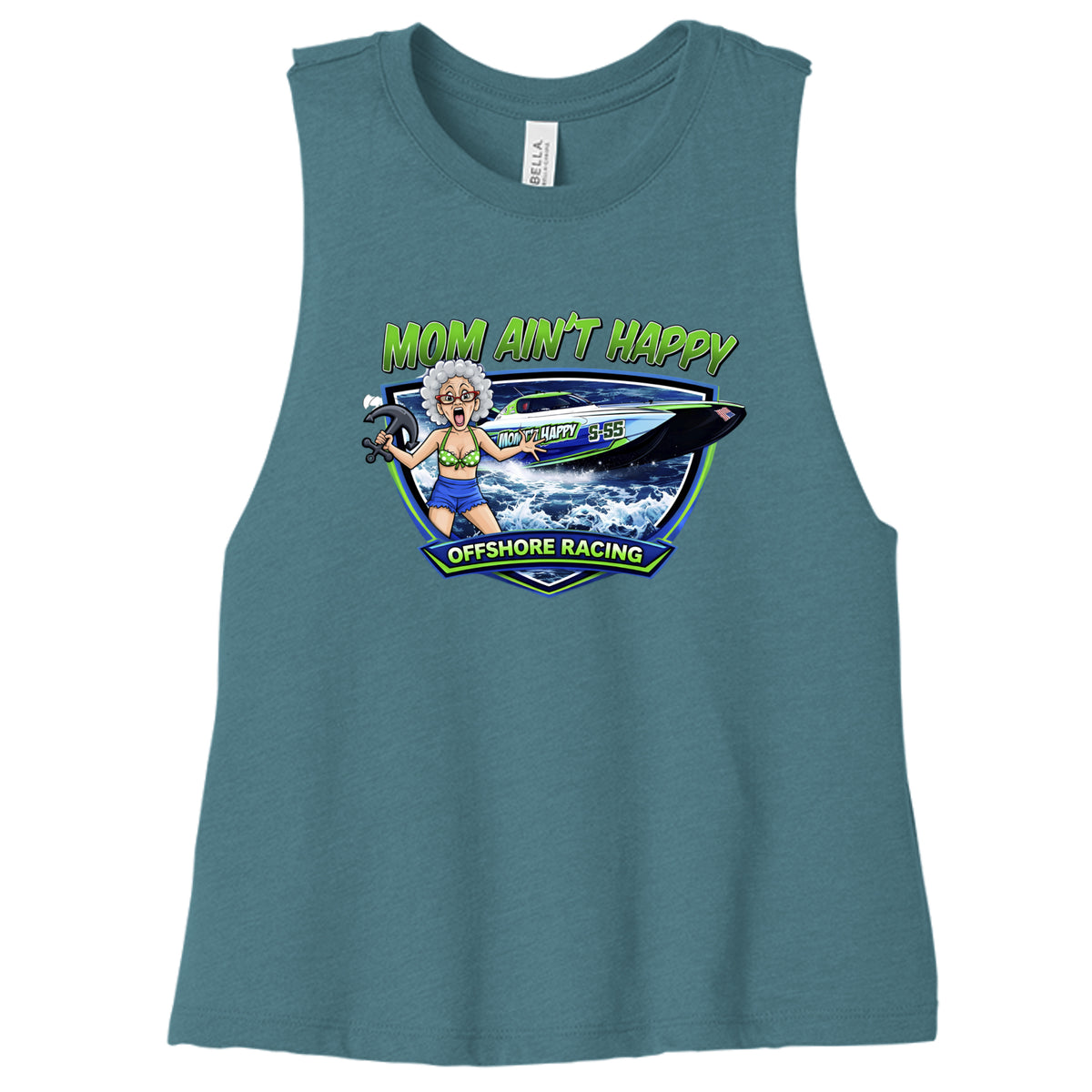 HTHR DEEP TEAL - 6682 - FRONT