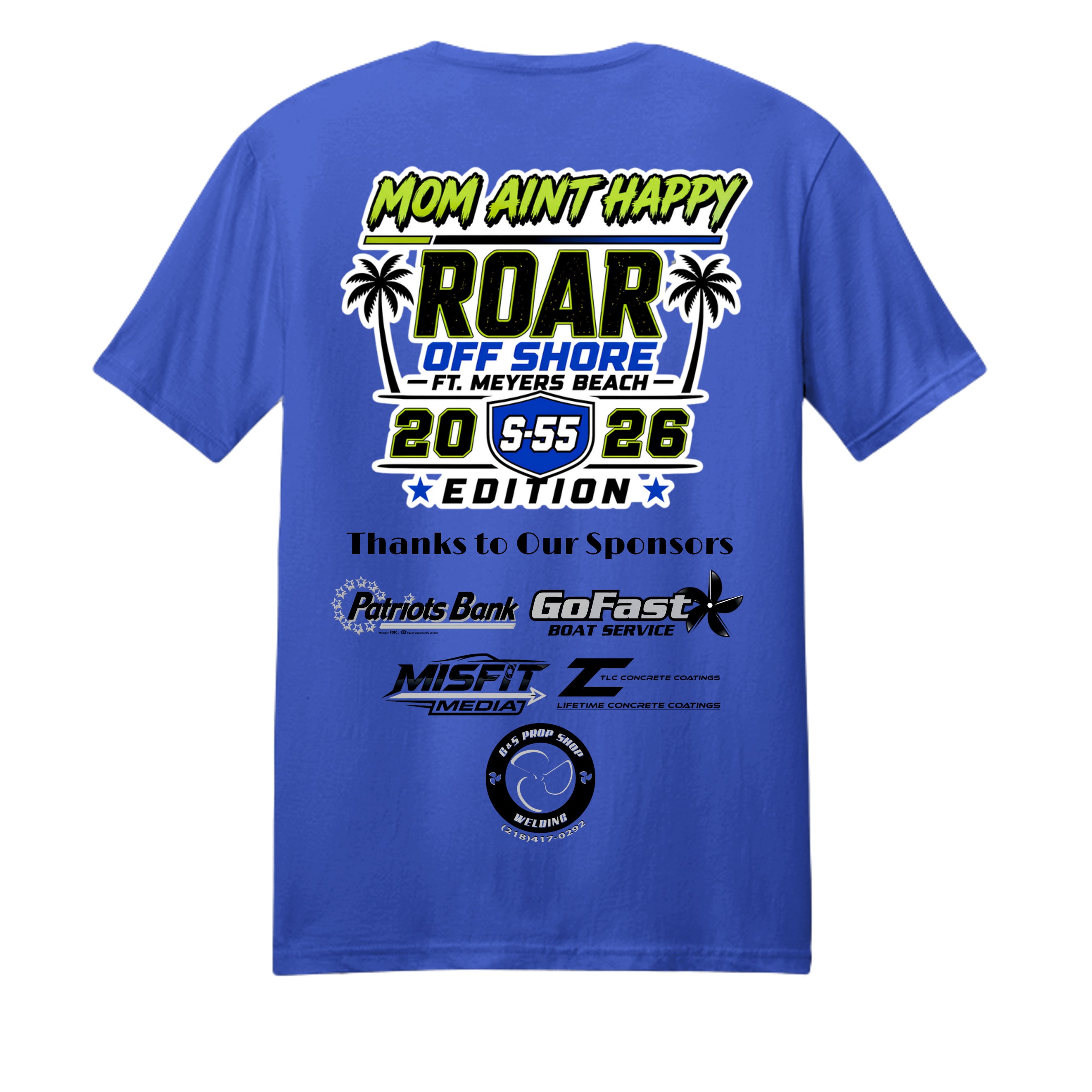 Athletic Royal - PC450 - BACK