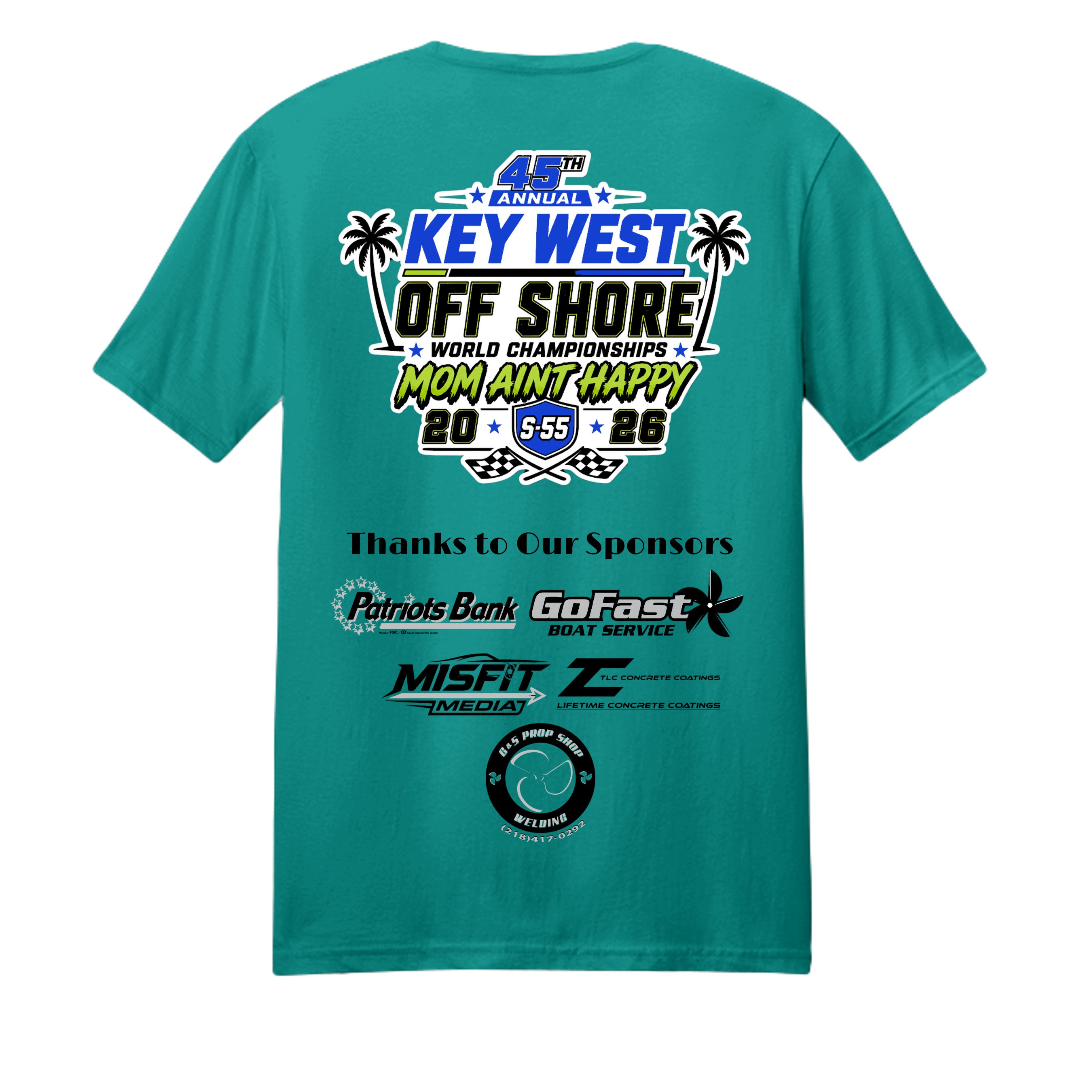 Team Teal - PC450 - BACK