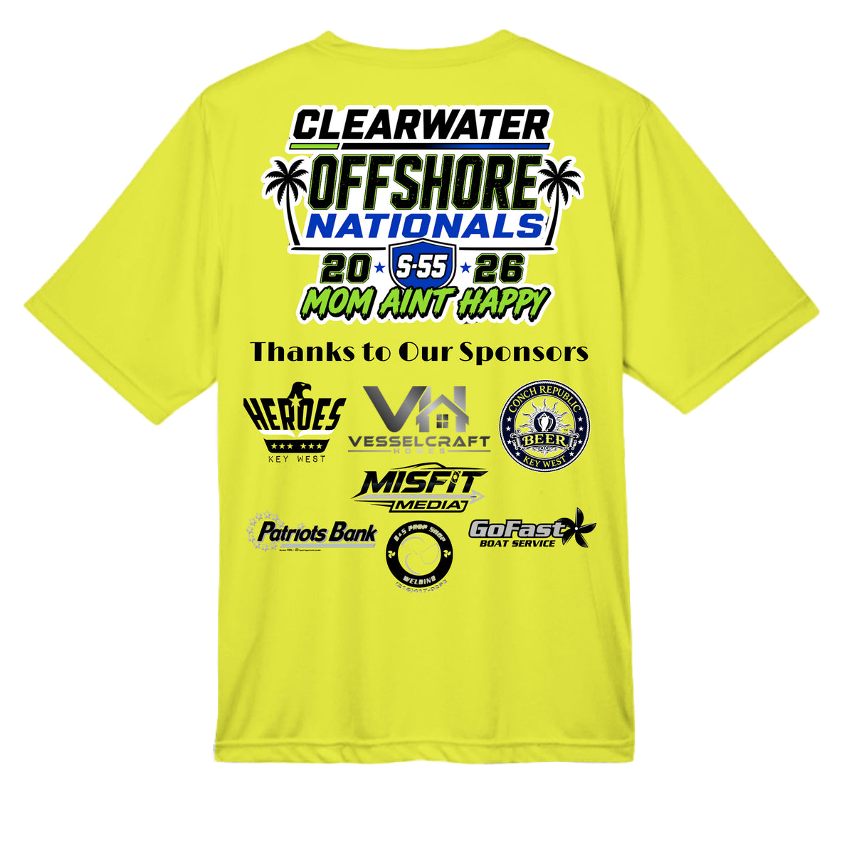 SAFETY YELLOW - TT11 - BACK