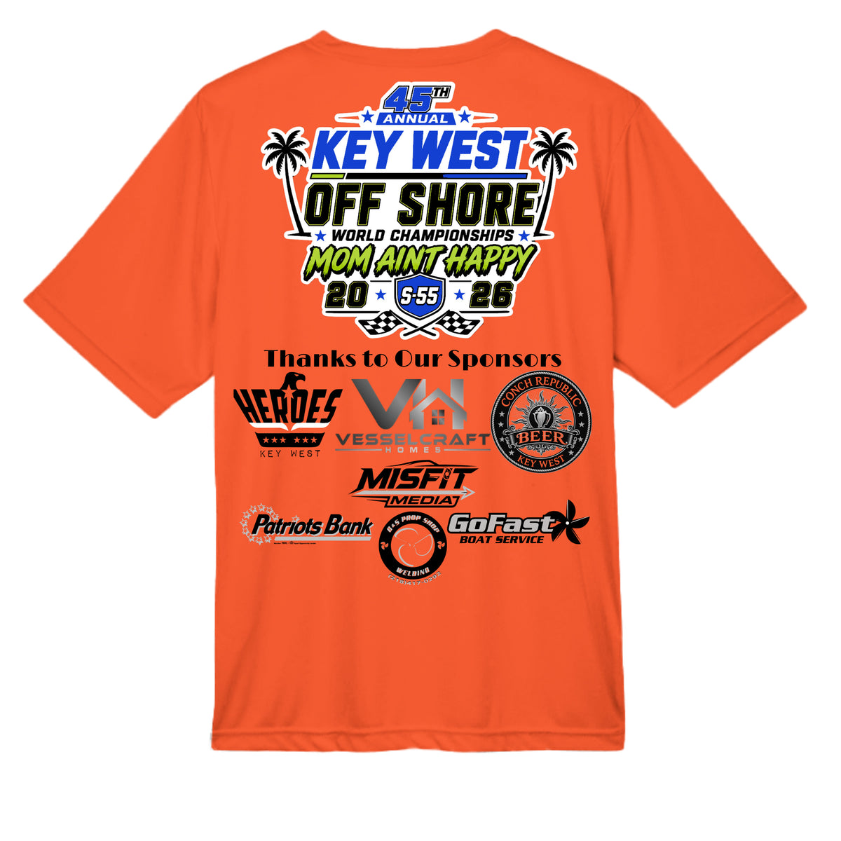 SPORT ORANGE - TT11 - BACK