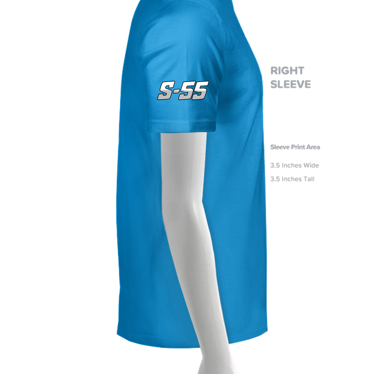 ELECTRIC BLUE - TT11 - SLEEVE_RIGHT